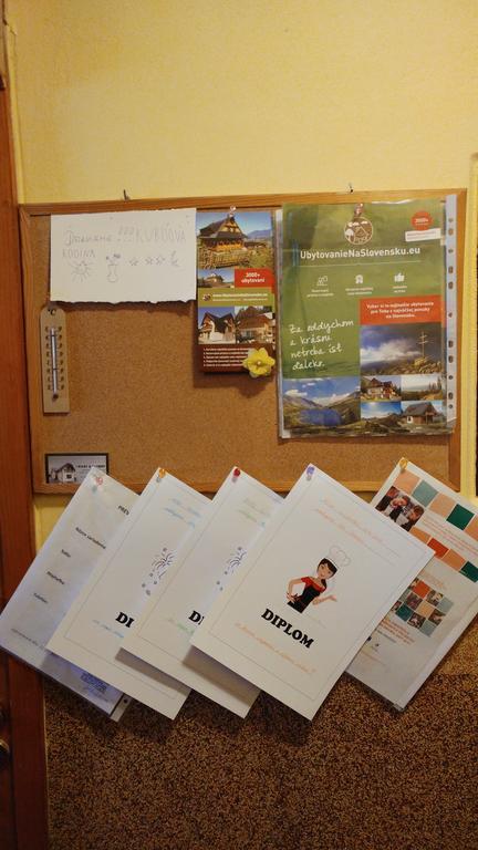 Hotel Privat U Zdenky à Tvrdosin Extérieur photo